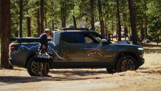 Overlanding Rivian Camping Setup Gear Modular