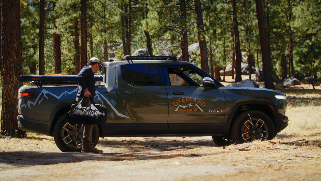 Overlanding Rivian Camping Setup Gear Modular