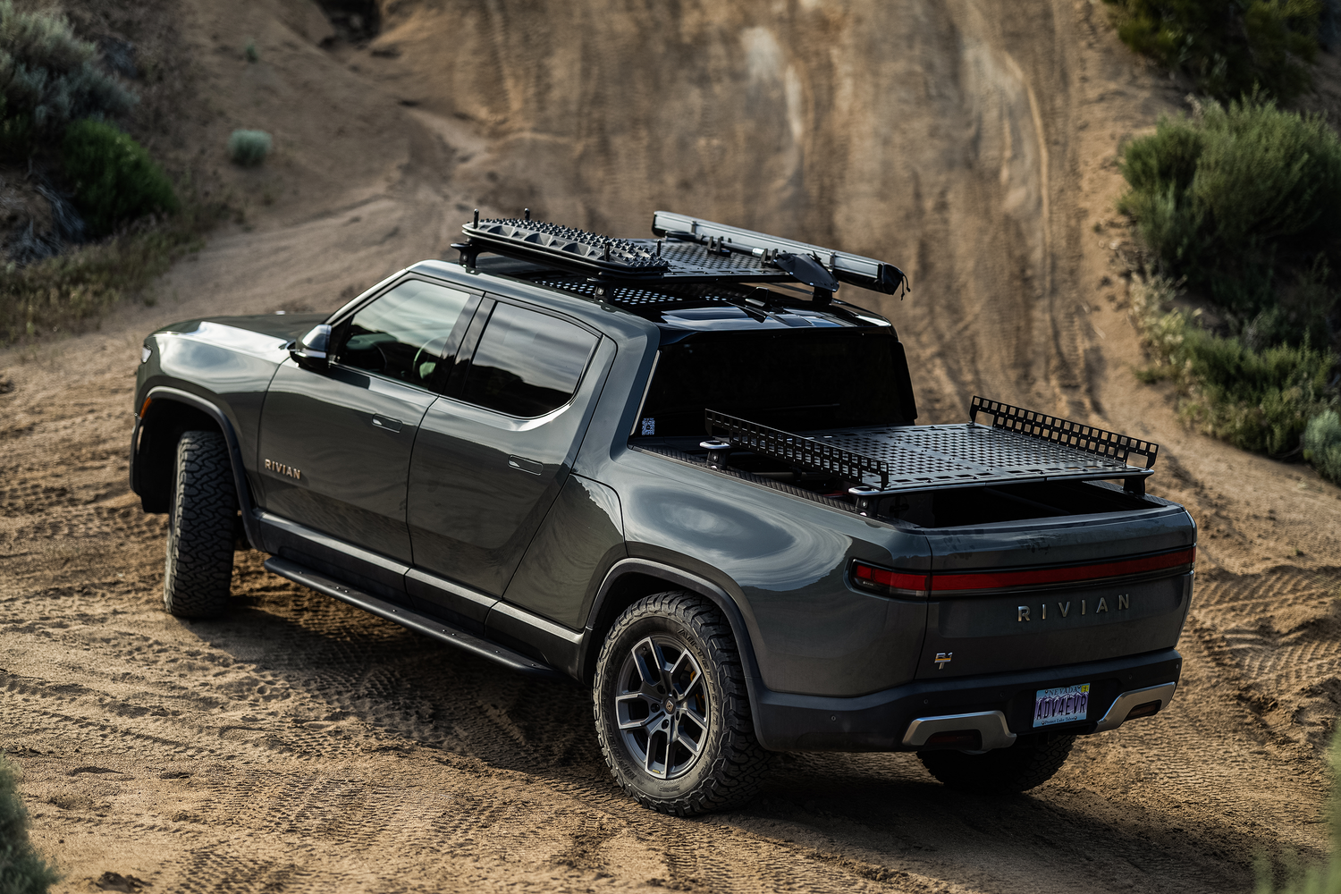 Rivian R1T Camping gear Overland Nomadic